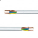 Kábel - CYSY - 3G x 2.5mm² (C) biely, ohybný (lanko)