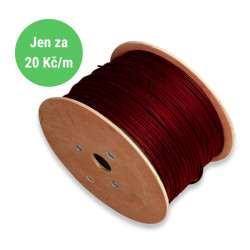 Solární kabel 6 mm² H1Z2Z2-K 1500V - 1000 m cívka - černý