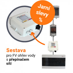 Set pre fotovoltaický ohrev vody s 8 panelmi Canadian Solar 370 - FVE 3 kWp