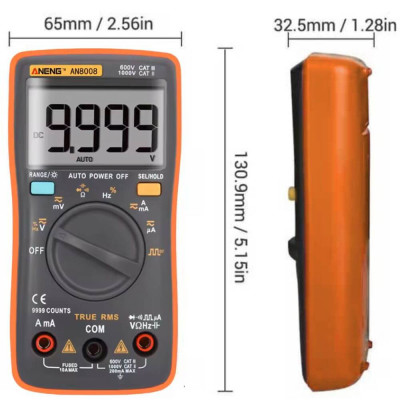 Multimeter - digitálny ANENG AN8008