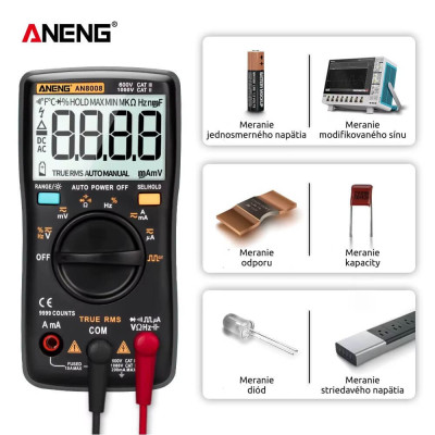 Multimeter - digitálny ANENG AN8008